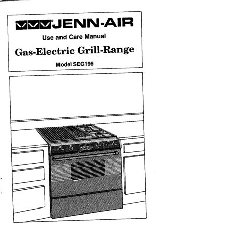 jenn air instruction manual|jenn air owner's manual.